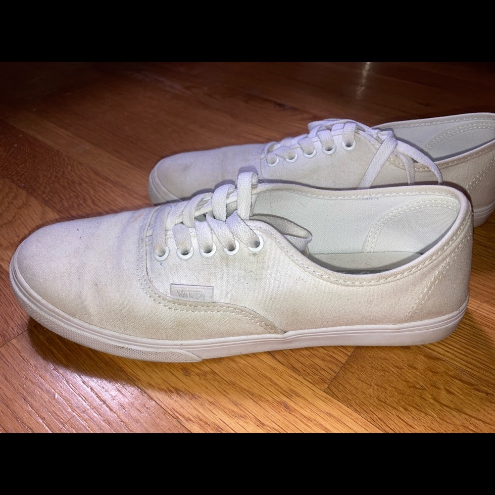 Authentic White Vans